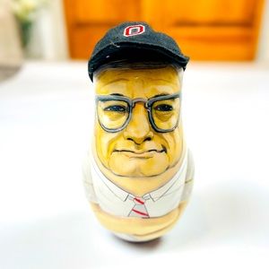 Woody Hayes OSU Coach Nesting Dolls Legends of the Shoe Stackables 5